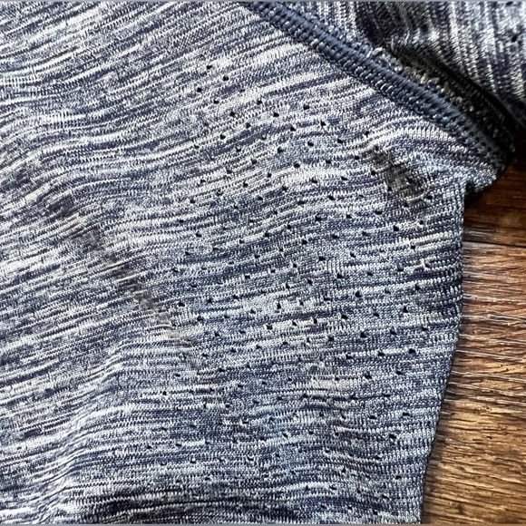 Lululemon Metal Vent Tech T Shirt XL Grey Short Sleeve Stretch Performance Wool - Picture 7 of 8